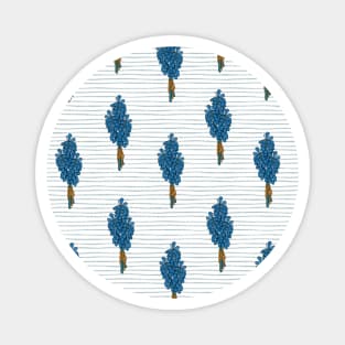 Muscari Aucheri Mini Pattern Magnet